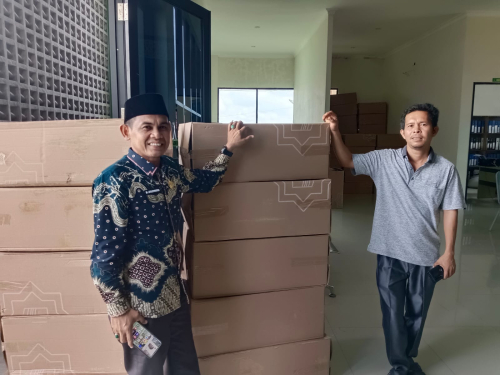 Kasi Haji Zulfaimar : 558 Koper JCH Kampar Sudah Dibagikan