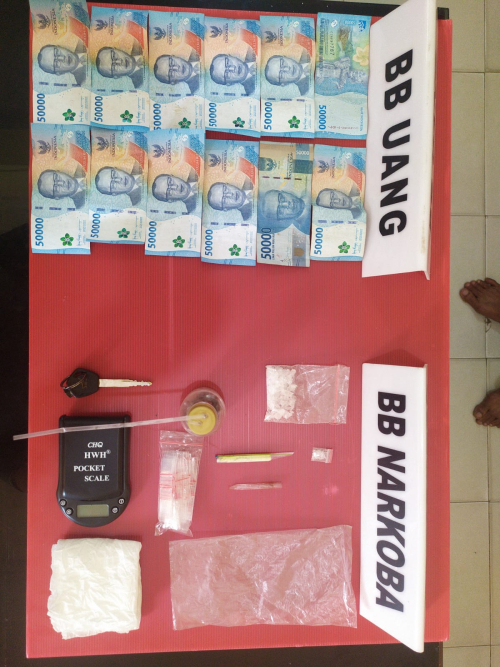 Komitmen Perangi Narkoba; Polsek Rambah Hilir Berhasil Lagi Amankan Seorang Bandar Serta  Sabu Seberat 7,06 Gram