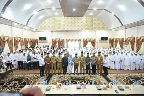 Bupati Bistamam Buka Secara Resmi Buka Manasik Haji Tingkat Kabupaten Rohil