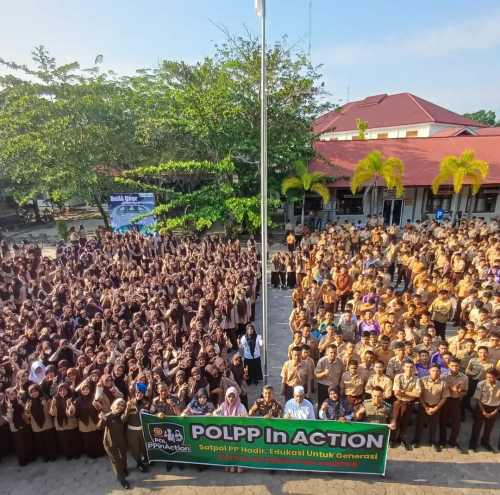 Pol PP in Action: Satpol PP Kampar Turun ke Sekolah Tangkal Penyimpangan Moral Pelajar