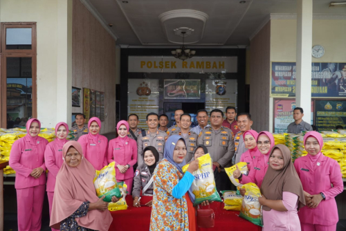 Zoom Meeting Kick Off, Polres Rokan Hulu Luncurkan Gerakan Pangan Murah untuk Masyaraka
