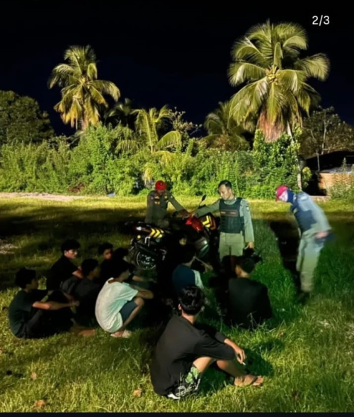 Satpol PP Kampar Amankan 12 Remaja Diduga Terlibat Pesta Lem di Lapangan Merdeka Bangkinang