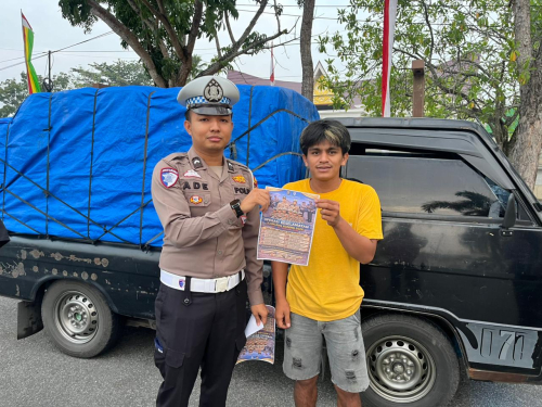 Satlantas Polres Kampar Gencarkan Sosialisasi Operasi Keselamatan 2026