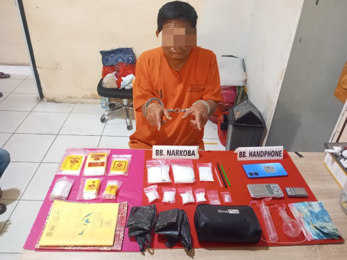 Polres Kampar Kejar Bandar Narkoba hingga Rohul, 276,1 Gram Sabu Disita