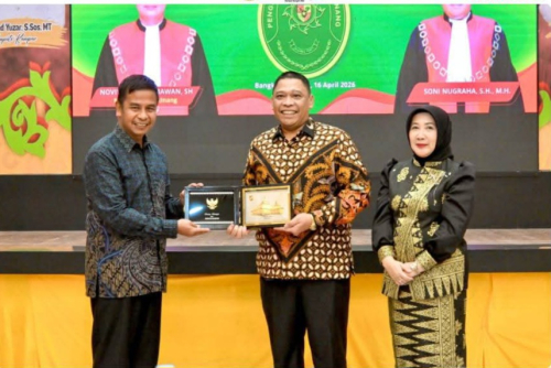 Bupati Kampar Hadiri Pisah Sambut Ketua PN Bangkinang