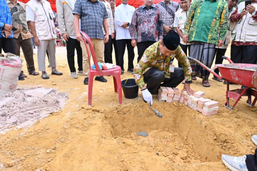 Pemkab Bengkalis Dukung Pembangunan Masjid Al-Faruq Muhammadiyah di Mandau