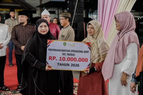 Tabligh Akbar 1 Muharram di Mandau, Bupati Tekankan Persatuan dan Peran Masyarakat