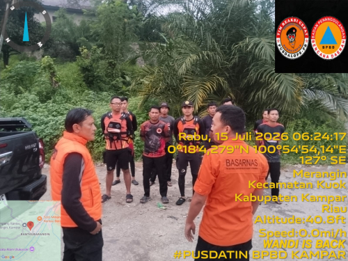Aksi Standing Berujung Petaka, Pemuda 21 Tahun Terjatuh ke Sungai Kampar