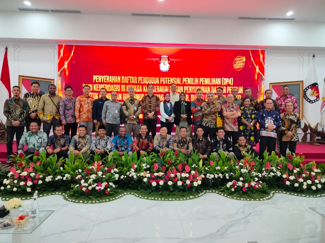 KPU Riau Akan Mutakhirkan 4.854.034 DP4  Dari Kemendagri