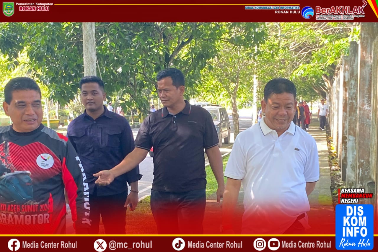 Wakil Bupati Rohul Instruksikan Penanganan Sampah di Sekitar Taman Hutan Kota Pasir Pengaraian