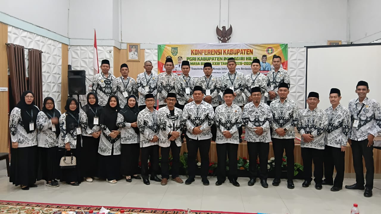 Terpilih Aklamasi, Fauzan Janji Bawa PGRI Inhil Lebih Progresif