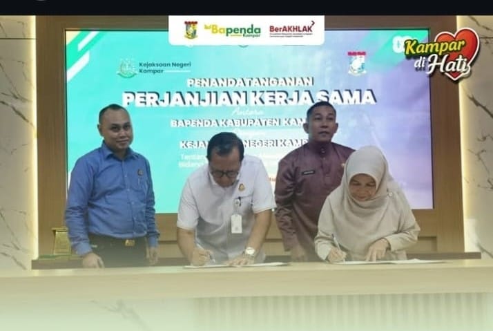 Sinergi Bapenda Kejari Kampar: Dorong Transparansi dan Perlindungan Keuangan Daerah