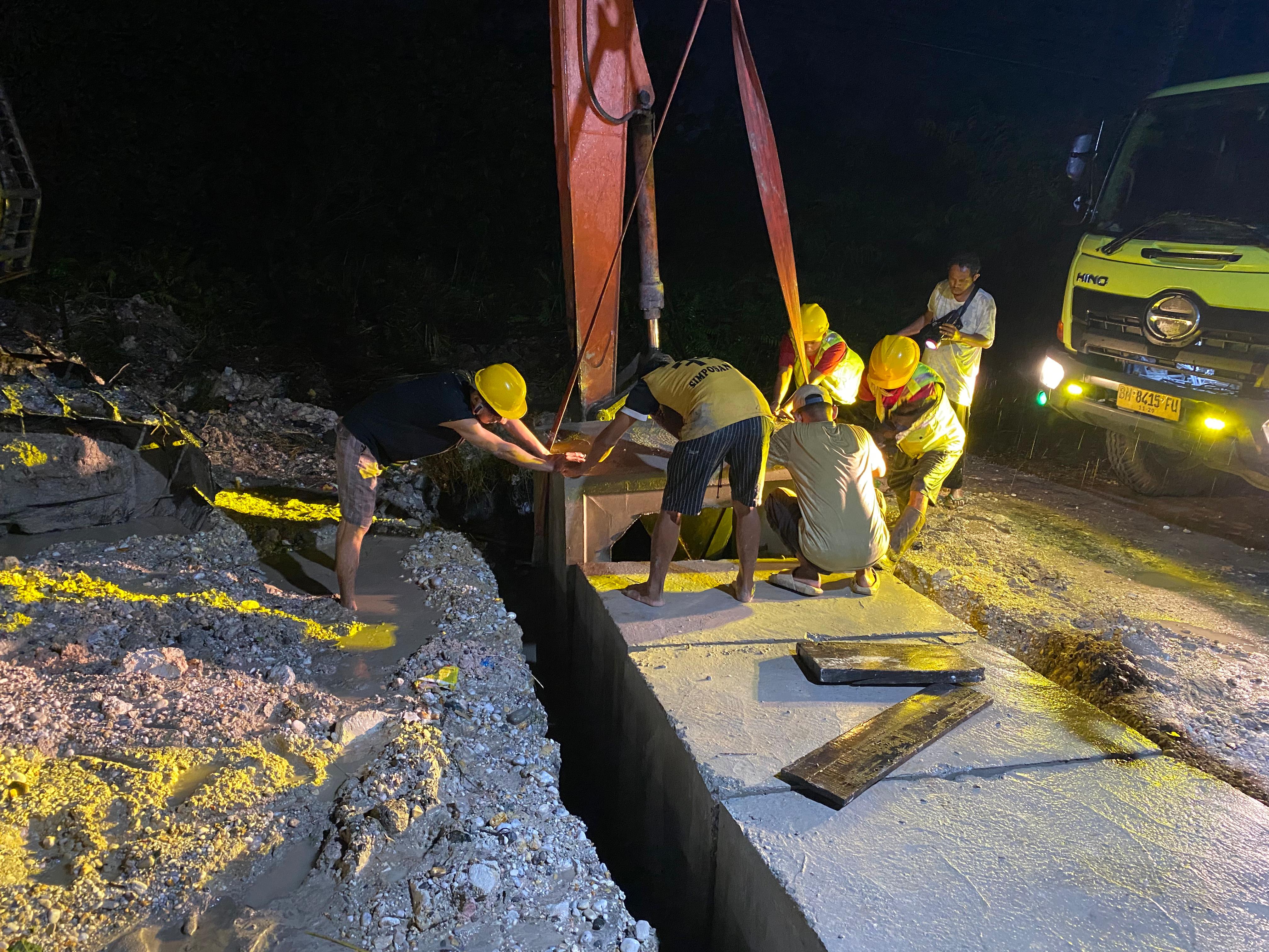 Drainase Jalan Suka Karya Rampung, PUPR Kampar Harapkan Bisa Bantu Atasi Banjir