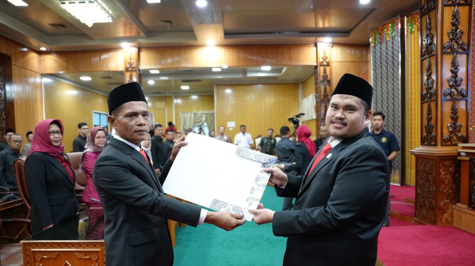 Rapat Paripurna DPRD Bengkalis Sahkan Sahat Marganda Tobing sebagai Anggota Dewan