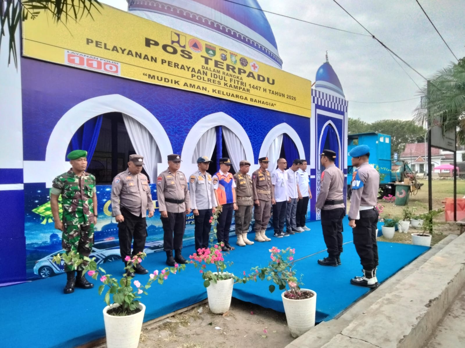 Mudik Lebaran 2026, Dishub Kampar Tempatkan Personel di 8 Pos Pengamanan