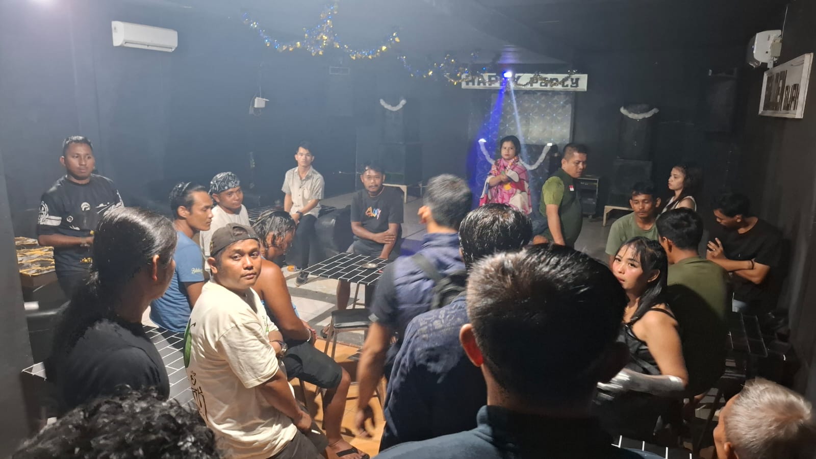 Razia THM Bengkalis, 7 Pengunjung Positif Narkoba