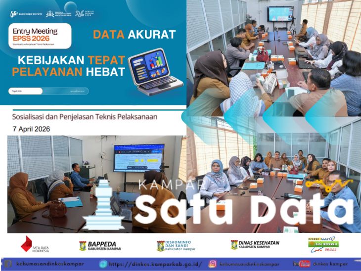 Kampar Mantapkan Statistik Sektoral Kesehatan untuk Layanan Lebih Tepat Sasaran
