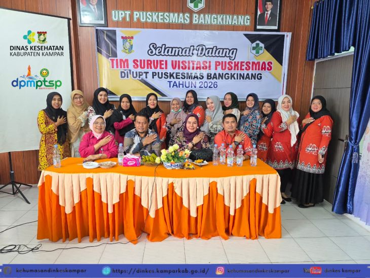 Dinkes Kampar Pastikan Mutu Layanan, Visitasi Perpanjangan Izin 31 Puskesmas Resmi Dimulai