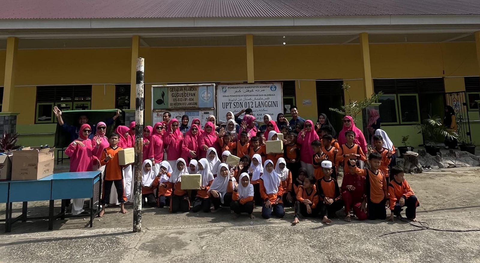 GOW Kab. Kampar Peringati HAN Tahun 2026, Dengan Gelar Berbagai Kegiatan Di UPT SDN 012 Langgini