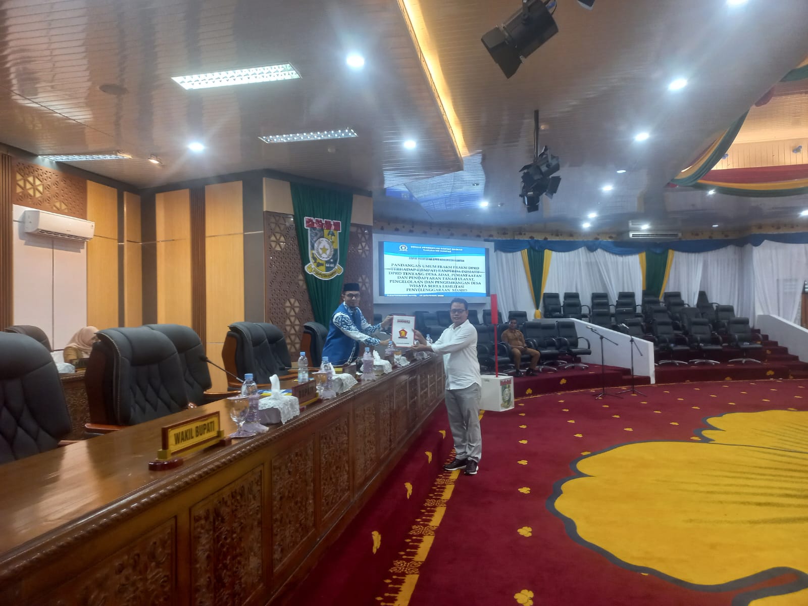Fraksi Gerindra Kampar Setujui Empat Ranperda Inisiatif DPRD Masuk Tahap Pembahasan